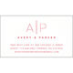 Duo Initials Letterpress Business Cards Image 1 of 2